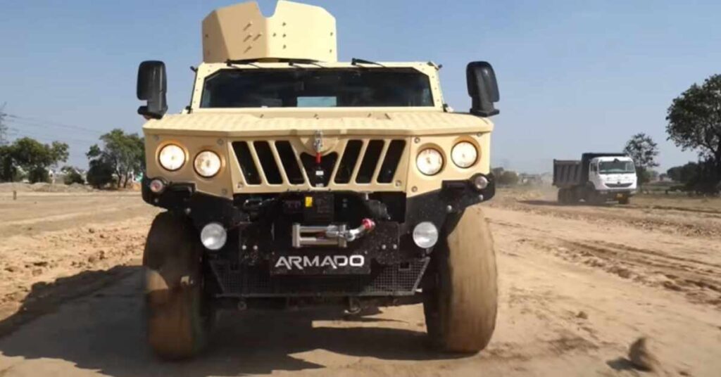 Mahindra Armado Front Design